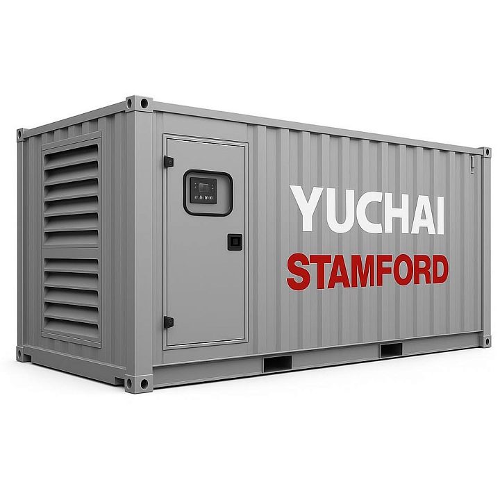 Дизельный генератор Yuchai GMP AY1004 в кожухе