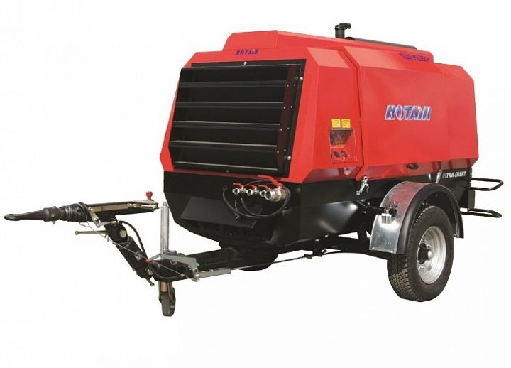 Дизельный компрессор Rotair MDVS 120J-15 на шасси