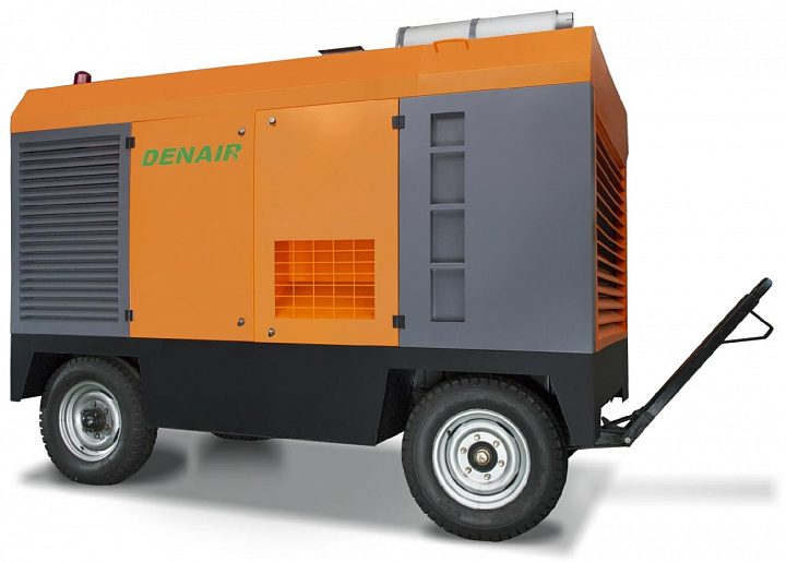 Дизельный компрессор Denair DACY-28/8 (на шасси)