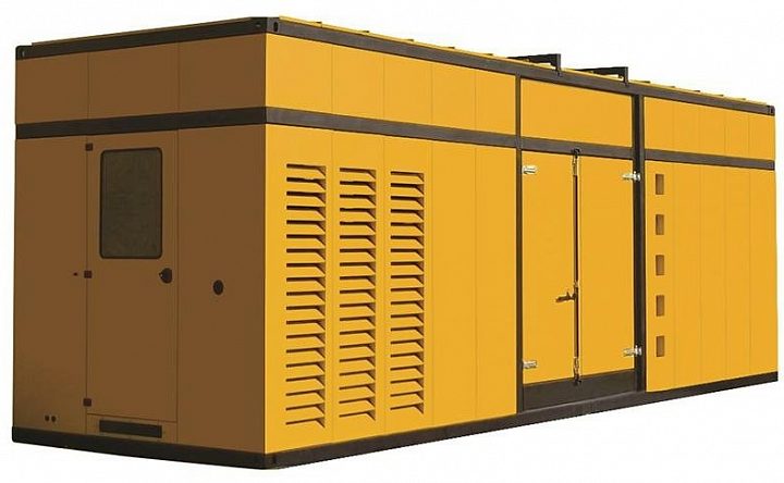 Дизельный генератор Aksa APD-1650P в кожухе с АВР