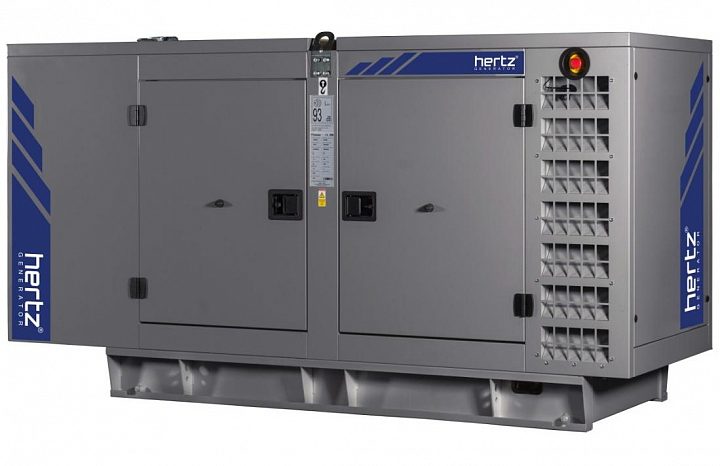 Дизельный генератор Hertz HG 48 BС-1 в кожухе